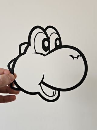 Super Mario - Yoshi - Wall Art 2D