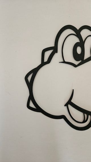 Super Mario - Yoshi - Wall Art 2D