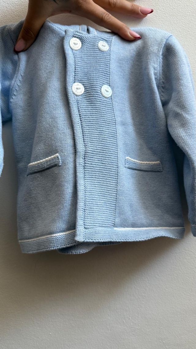 Chaqueta abrigo punto bebe