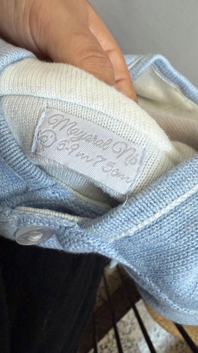 Chaqueta abrigo punto bebe