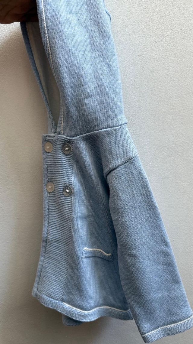 Chaqueta abrigo punto bebe