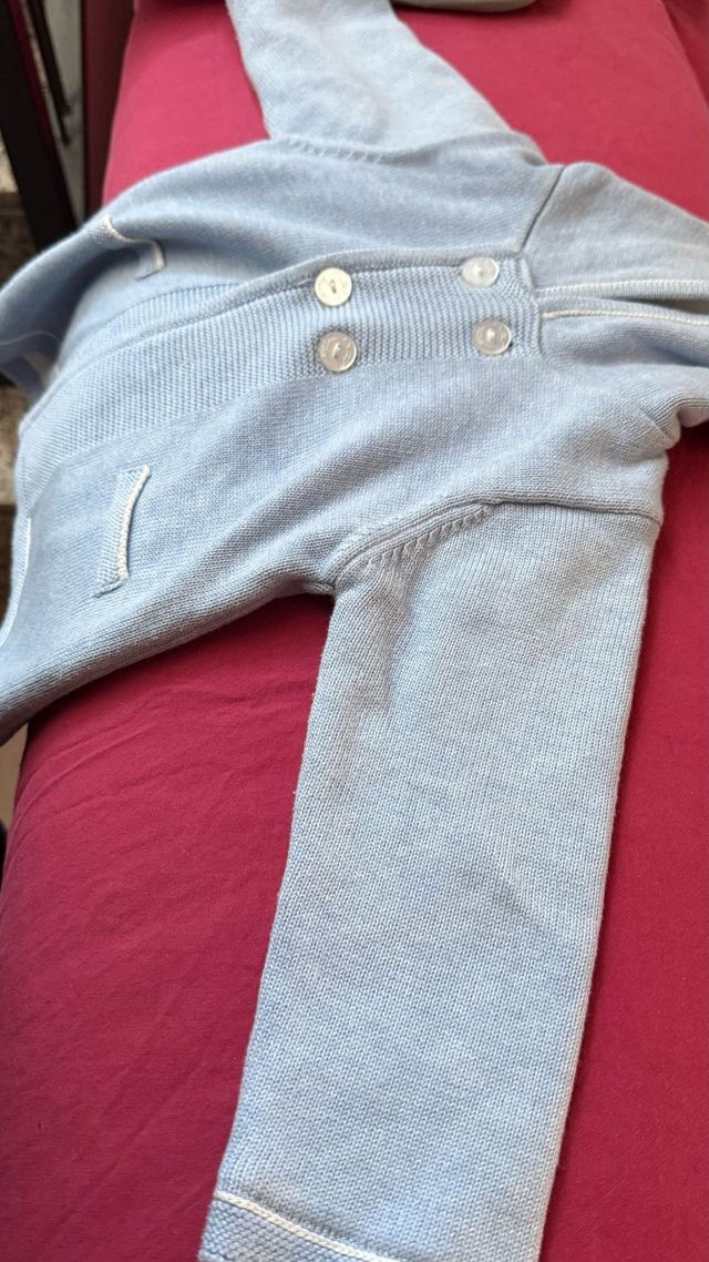 Chaqueta abrigo punto bebe