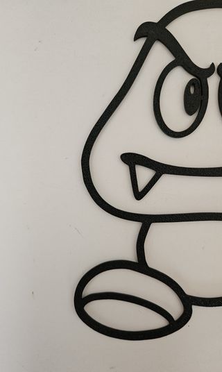 Super Mario - Goomba - Wall Art 2D