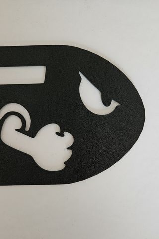 Super Mario - Bullet Bill - Wall Art 2D