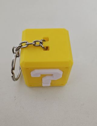 Super Mario Blocco Punto Interrogativo Portachiavi