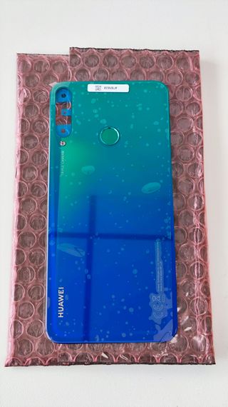 TAPA TRASERA HUAWEI P40 LITE E AZUL