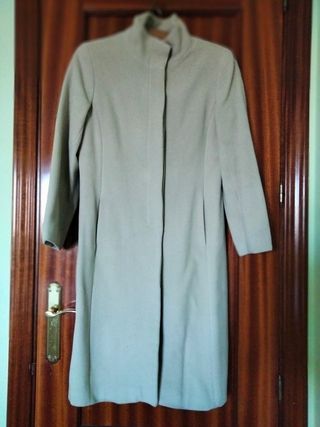 Abrigo paño vintage Zara