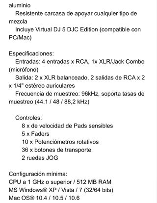 Mesa de DJ Console RMX Hercules