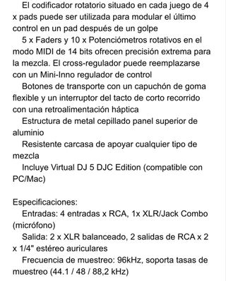 Mesa de DJ Console RMX Hercules