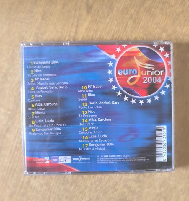 CD Euro Junior 2004
