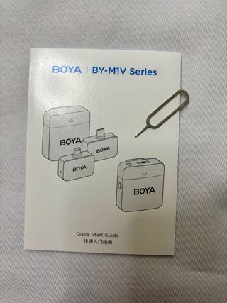 Micrófono inalámbrico Boya M1V5 lightning