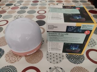 Proyector nocturno luz led niños