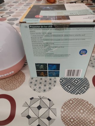 Proyector nocturno luz led niños