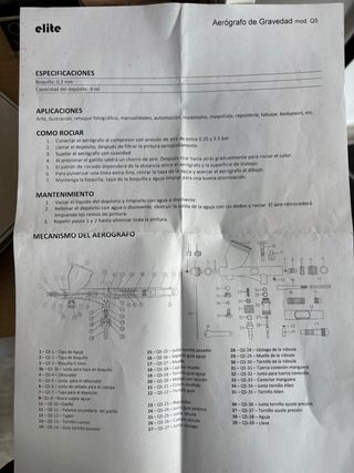 Aerògrafo maquillaje