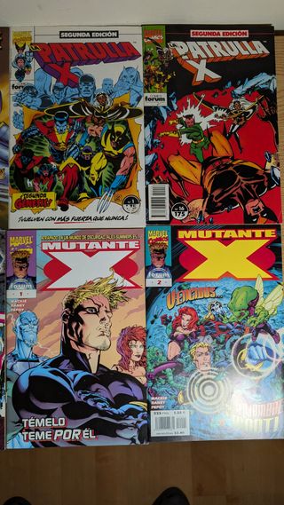 Comics Patrulla-X y X-Men Vol II + Especiales