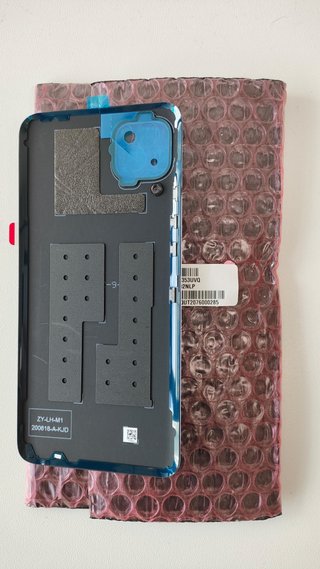 TAPA TRASERA HUAWEI P40 LITE GRIS