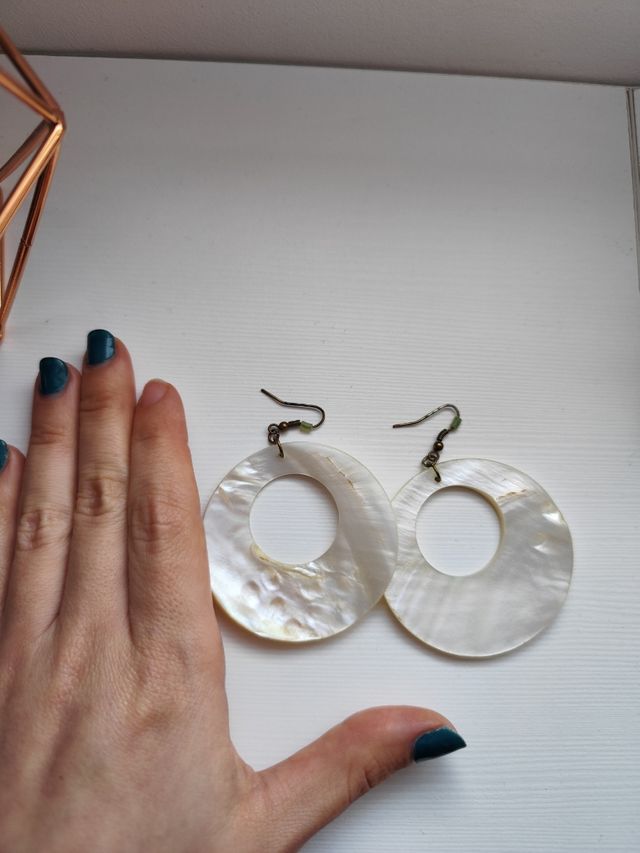 Pendientes estilo conchas