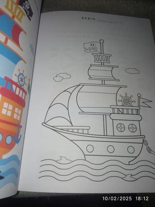 Cuadernillos rubio infantil