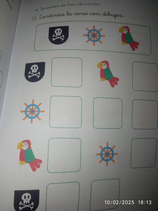 Cuadernillos rubio infantil