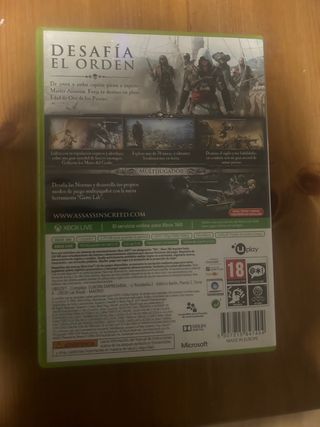 Assassins Creed Black Flag Xbox 360