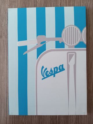 Cuadros Vespa scooter