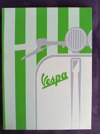 Cuadros Vespa scooter