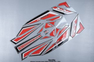 Adhesivo Carenado trasero BMW S1000RR 2015 - 2018