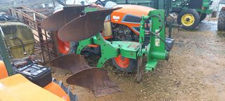 Arado bisurco 14 pulgadas