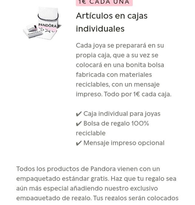 CHARM PANDORA NUEVO EN SU CAJA