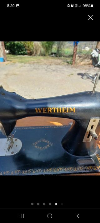 Maquina de coser Wertheim