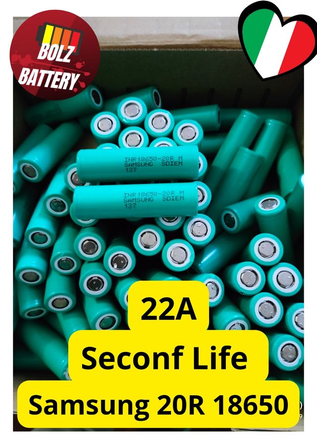 18650 22 AMp di scaricare lotto 50 pezzi 