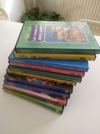 Dvd barrio sesamo