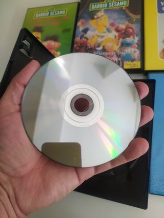 Dvd barrio sesamo