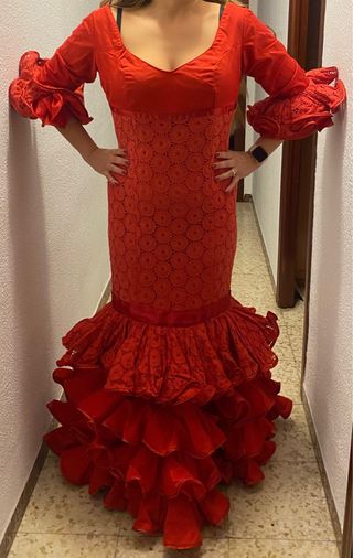 Traje de flamenca