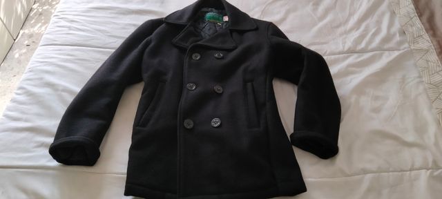 Cappotto Spiewak Navy americano ostia lido