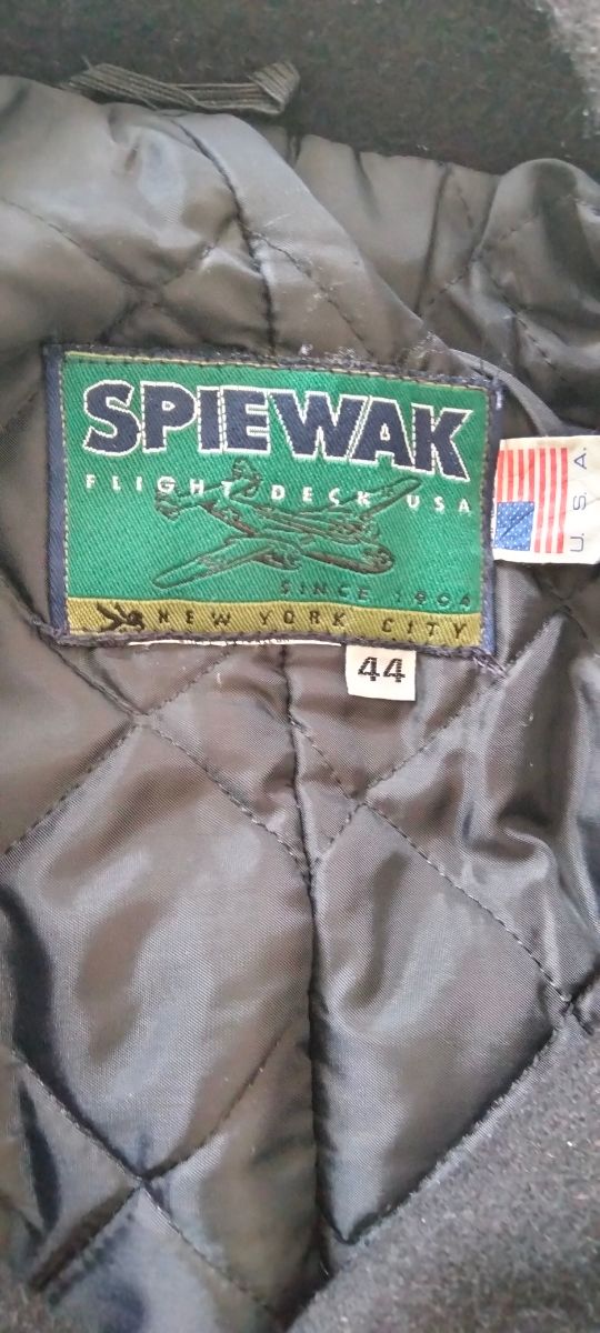 Cappotto Spiewak Navy americano ostia lido