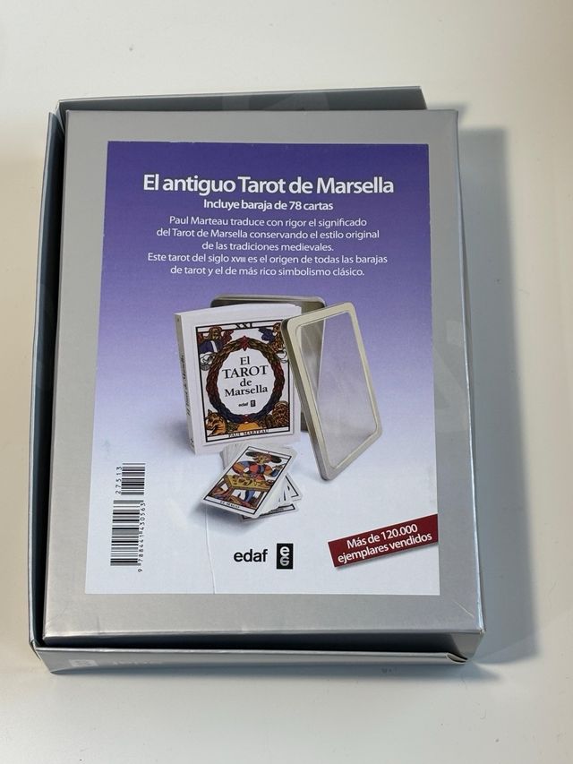 El Tarot de Marsella libro y cartas