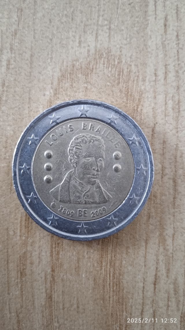 Moneda conmemorativa Bélgica 