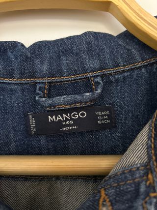 Cazadora vaquera mango