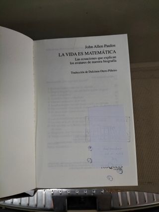 La vida es matemática - John Allen Paulos