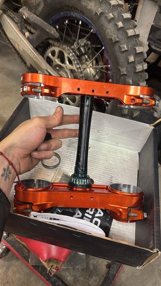 Tijas ktm sxf husqvarna fc para horquillas de 52