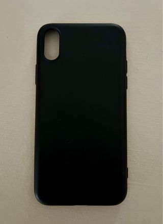 2 Cover per iPhone X e XS colori verde e nera