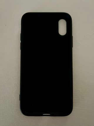 2 Cover per iPhone X e XS colori verde e nera