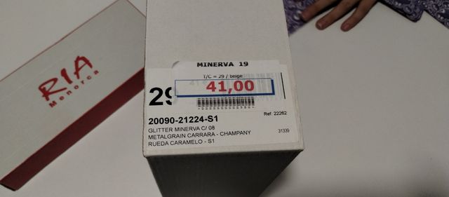 Zapatos flamenco niña talla 29