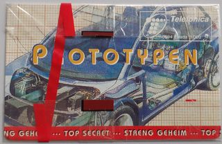 Vecchie tessere telefoniche - Prototipi di auto