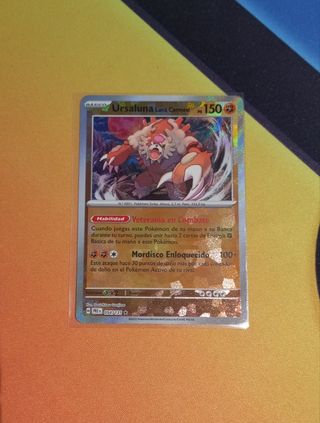 Ursaluna Pokeball Reverse carta Pokemon PRE
