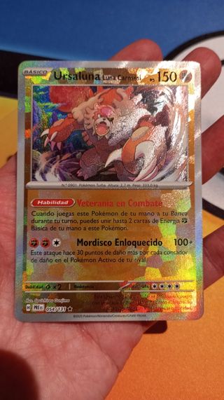 Ursaluna Pokeball Reverse carta Pokemon PRE