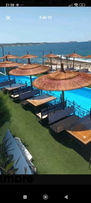 Sombrillas artesanales