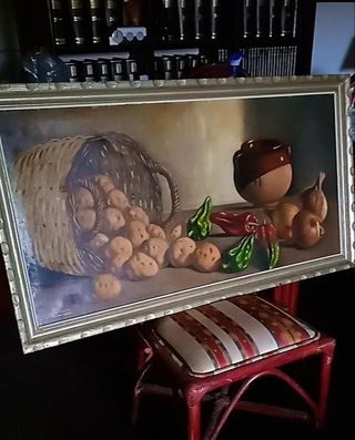 Óleo bodegón firmado