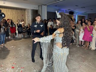 vestido piedras boda gitana